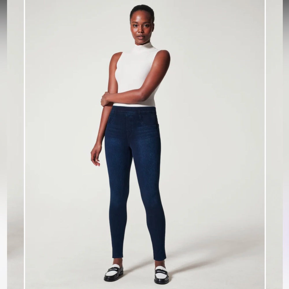 SPANX® Jean-ish Ankle Leggings Large Tall